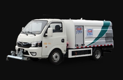 電動灑水車哪個牌子好_比亞迪T4純電動路面養護車4